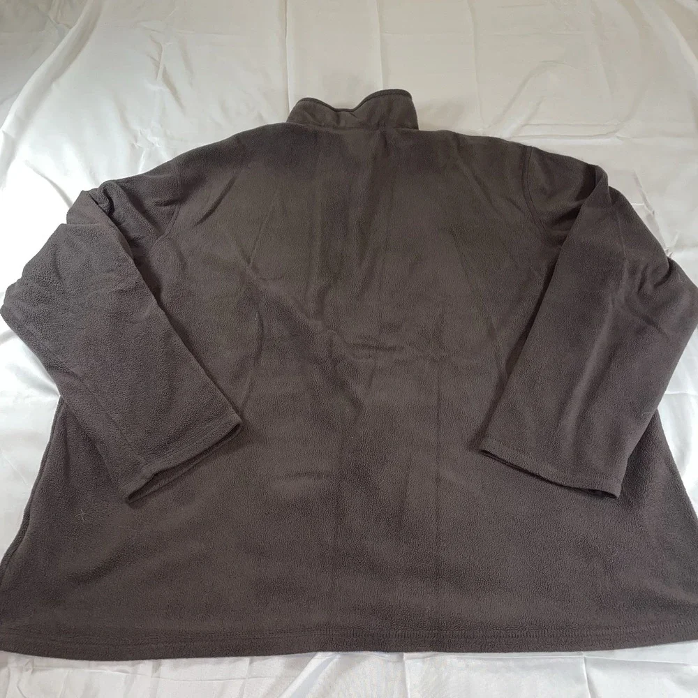 The‎ North Face Mens XXL Brown TKA 100 Glacier Quarter Zip Fleece Pullover AJGW